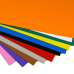 MS-A4, Coloured magnetic sheet, for labelling and arts & crafts, A4 format