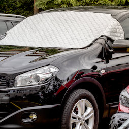 M-89, Windscreen protection foil 2 in 1, sun & frost protection all in one, for magnetic attachment on the car
