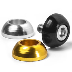 OSC-01, Washer, made of anodised aluminium, in different colours, not magnetic!